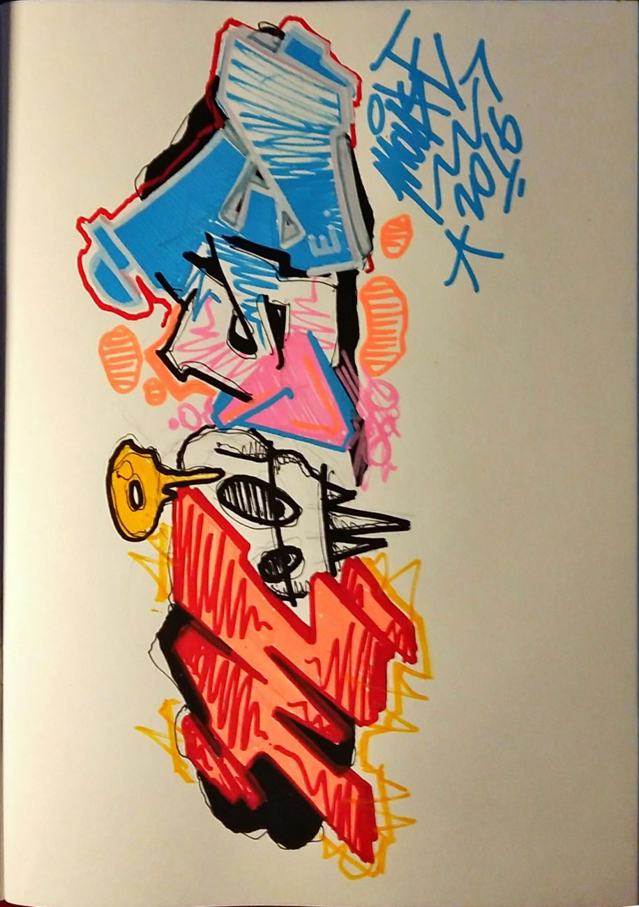 Graffiti Wall - Photo by EcoetwO