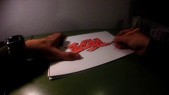 Graffiti Video - Photo by EcoetwO - gopro, sketch, pen