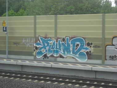 Graffiti Bombing - Photo by EdVonCrack