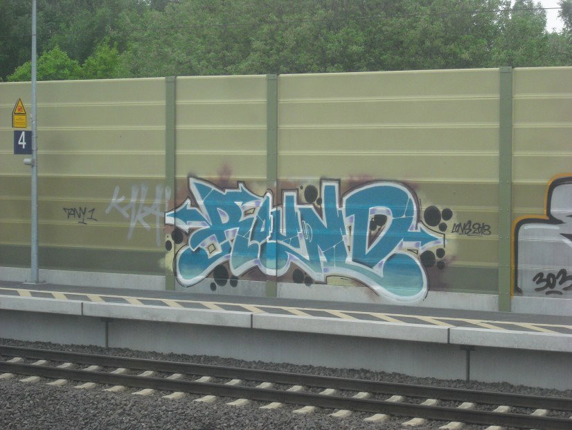 Graffiti Bombing - Photo by EdVonCrack