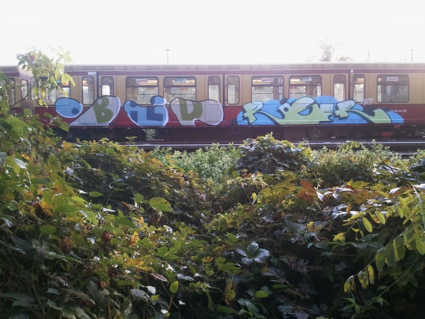 Graffiti Train - Photo by Edding - Roger, Bild