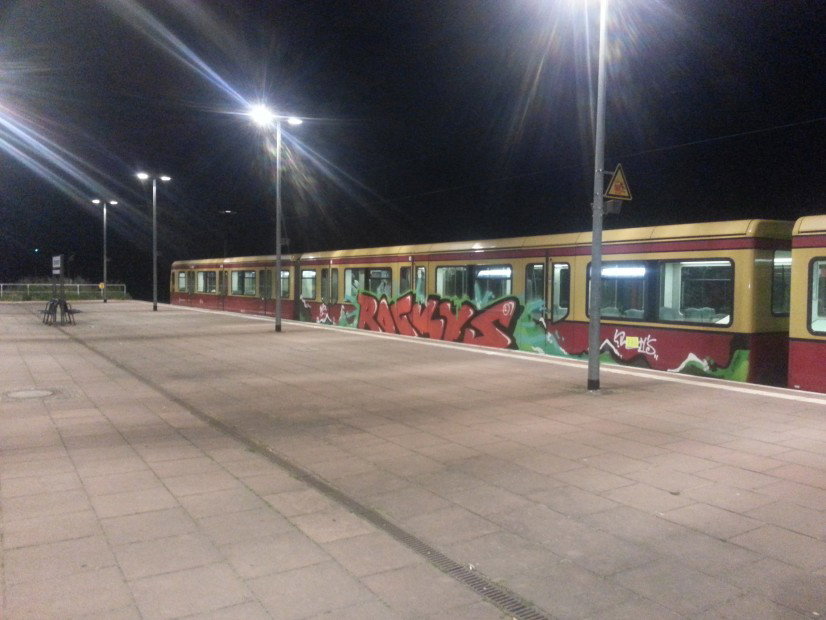 Graffiti Train - Photo by Edding - RCK, Rockys