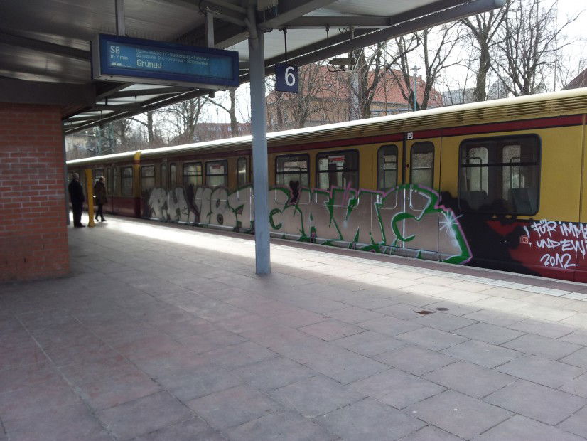 Graffiti Train in Mühlenbecker Land - Photo by Edding - Pure, Hate