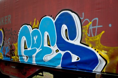 Graffiti Train - Photo by EddingPower - Goes