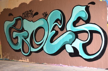 Graffiti Wall - Photo by EddingPower - Goes2, Rezo, Hall (2016)