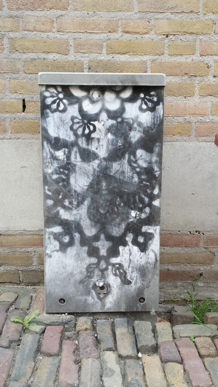 Graffiti Street Art in Nimwegen - Photo by EddingPower - Stromkasten