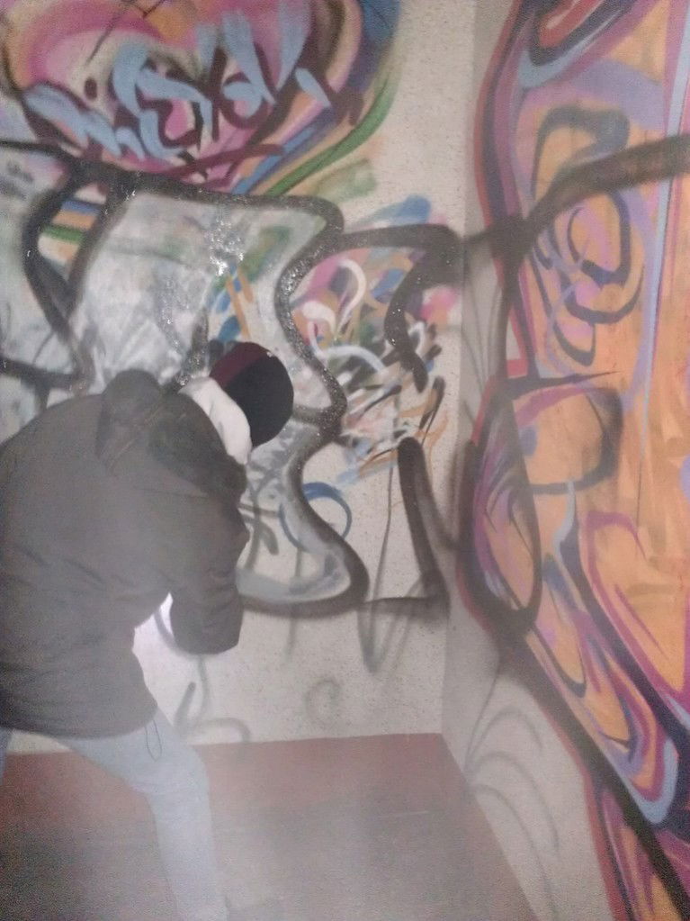 Graffiti Artwork in Yaroslavl - Photo by EdgeCamo - vandal, vandalism., oldschool