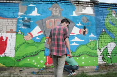 Graffiti Bombing - Photo by EdgeCamo - festival, streetart, competiton