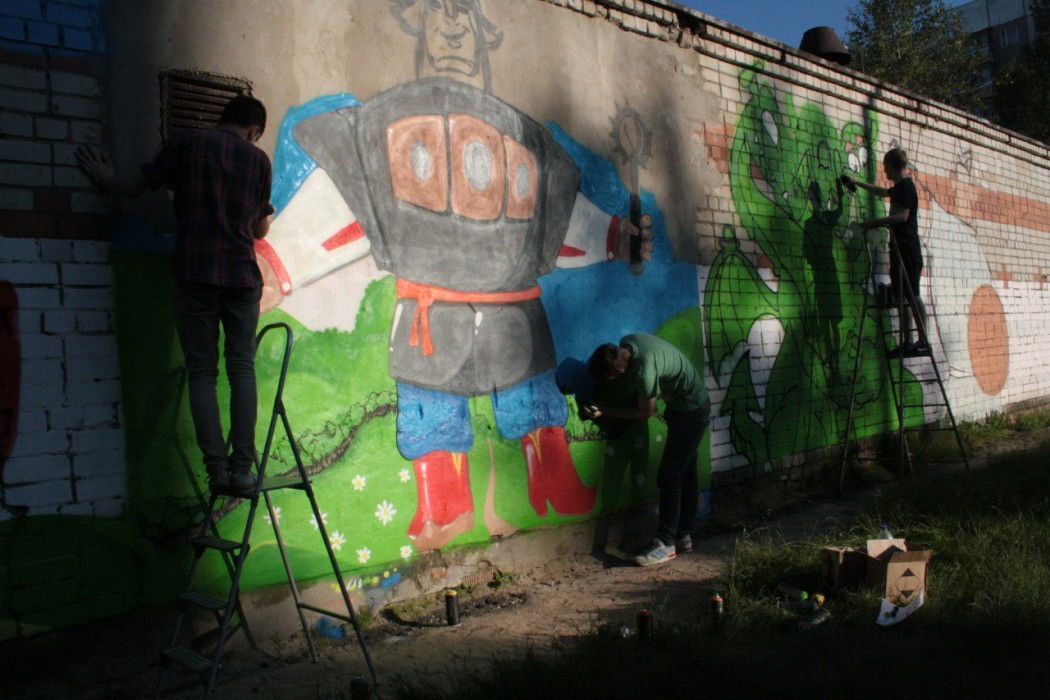 Graffiti Bombing - Photo by EdgeCamo