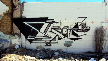 Graffiti Wall in Coquimbo - Photo by Efks (2015)