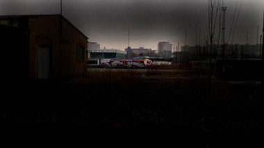 Graffiti Train - Photo by Egalist - Trk, train, graffiti (2015)