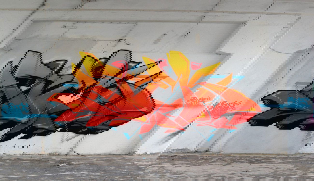 Graffiti Wall in Dresden - Photo by Egalist - Stek, urban, Dresden (2013)