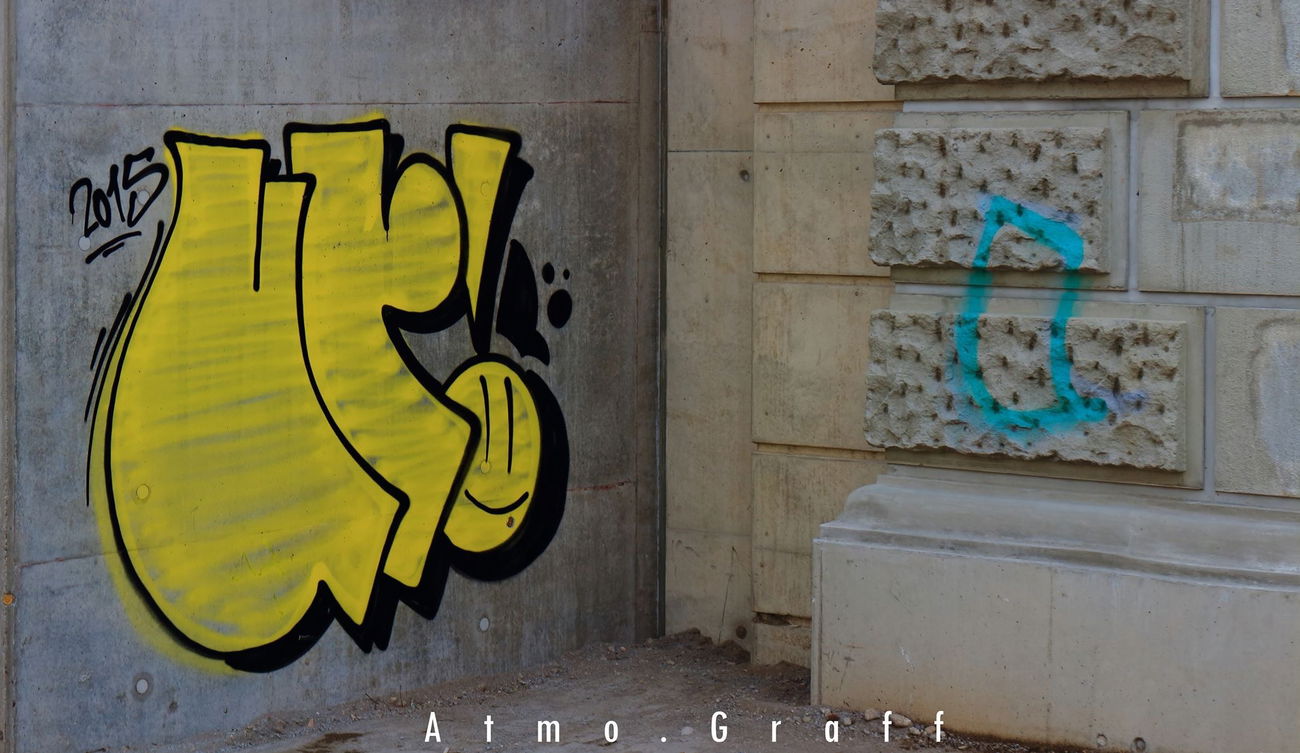 Graffiti Wall - Photo by Egalist - Dresden, city, graffiti (2015)
