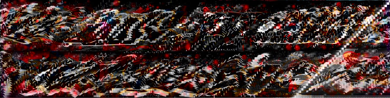 Graffiti Wall in Dresden - Photo by Egalist - Graffiti, Dresden, 2014 (2014)