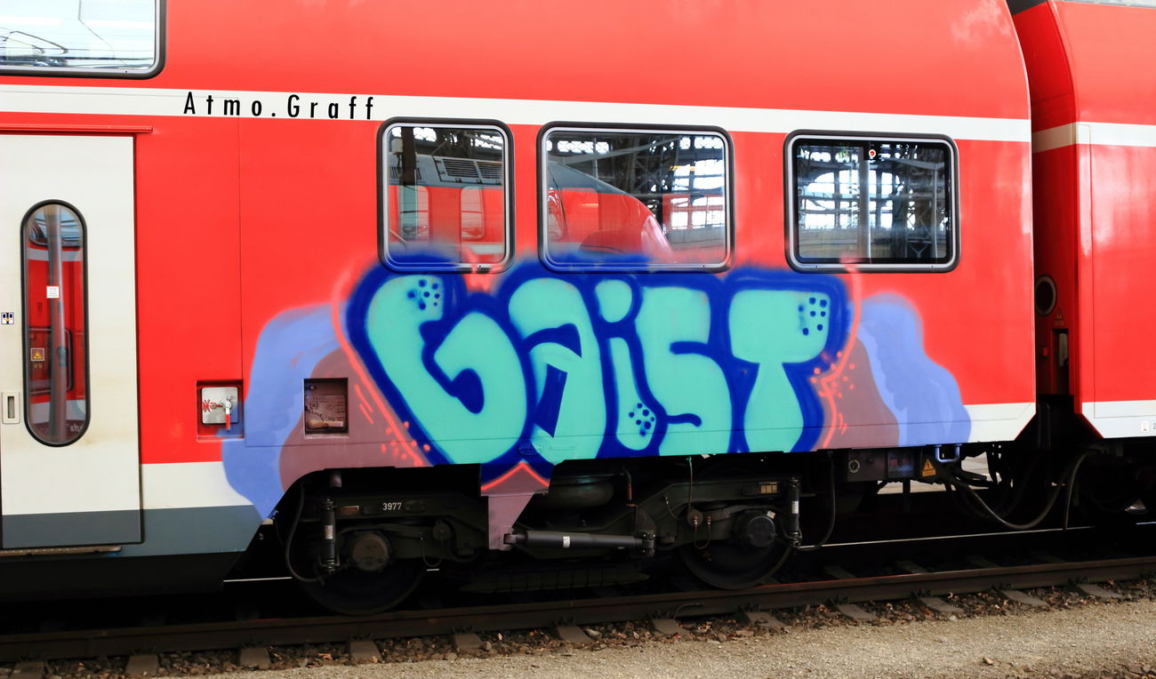 Graffiti Train in Dresden - Photo by Egalist - Dresden, Graffiti, Train (2015)