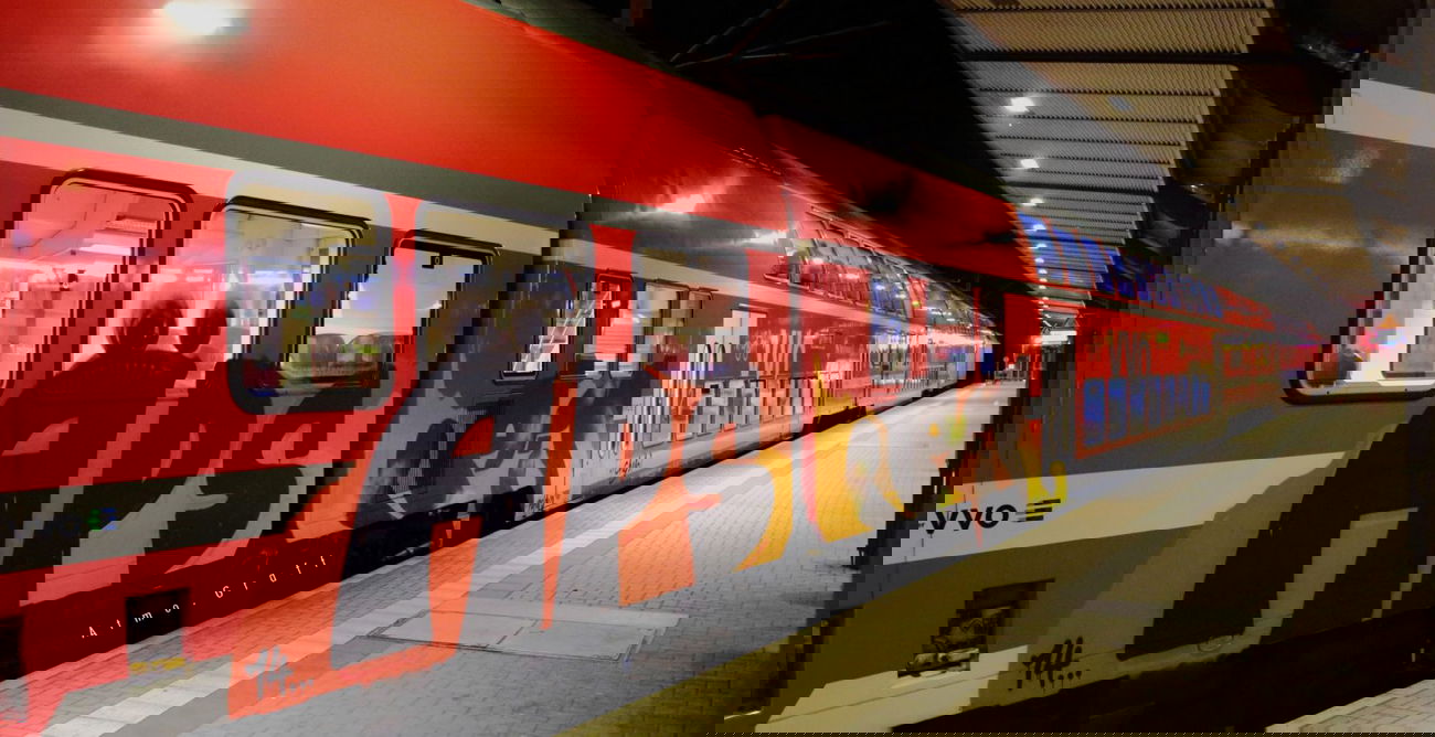 Graffiti Train in Dresden - Photo by Egalist - Ef, Äp, Train (2014)