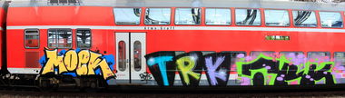 Graffiti Train in Dresden - Photo by Egalist - Dresden, Graffiti, Train (2015)