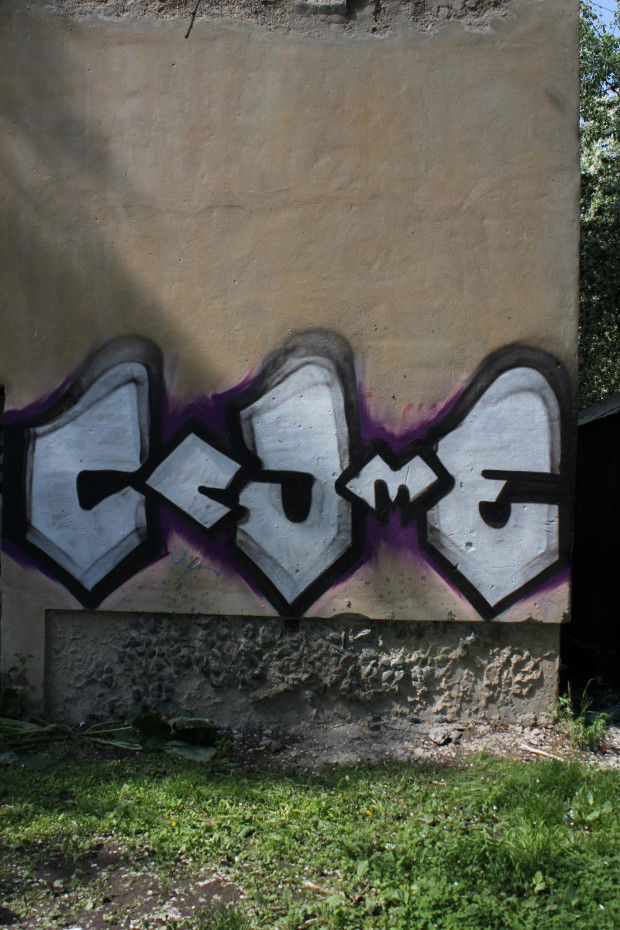 Graffiti Bombing in Yekaterinburg - Photo by EgorCrame - Fat (2011)