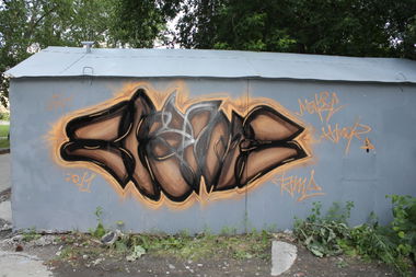 Graffiti Bombing in Yekaterinburg - Photo by EgorCrame - Colors (2011)