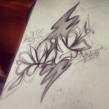 Graffiti Sketch - Photo by EgorCrame (2014)
