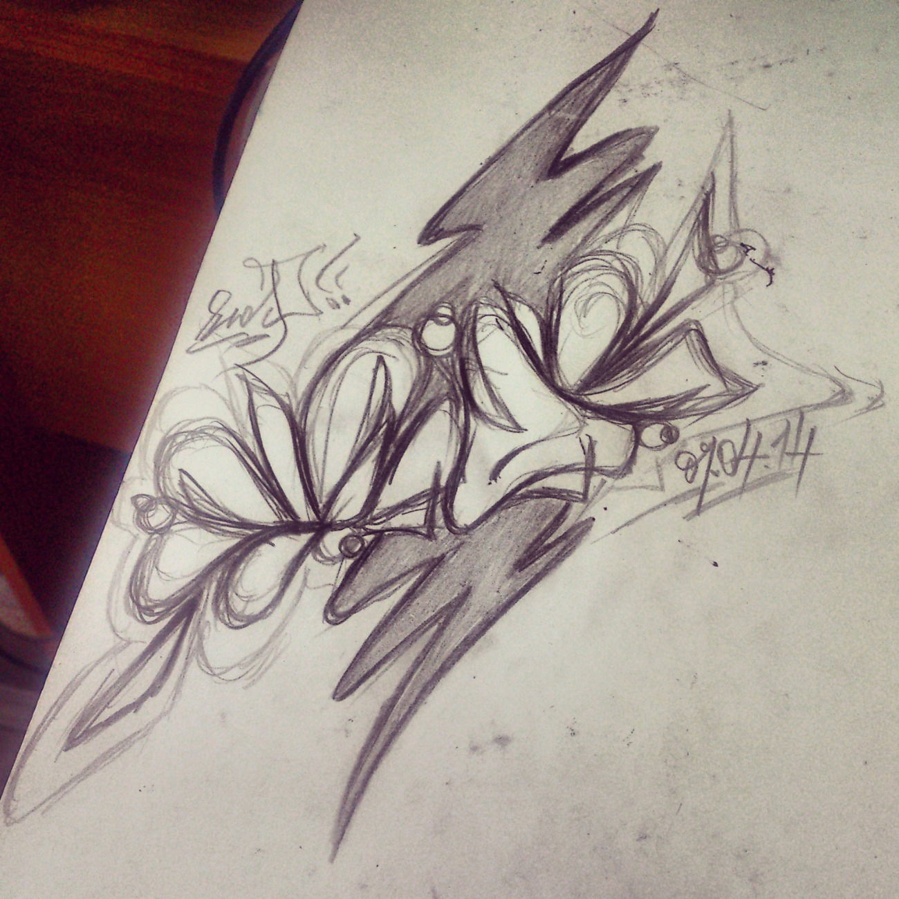 Graffiti Sketch - Photo by EgorCrame (2014)