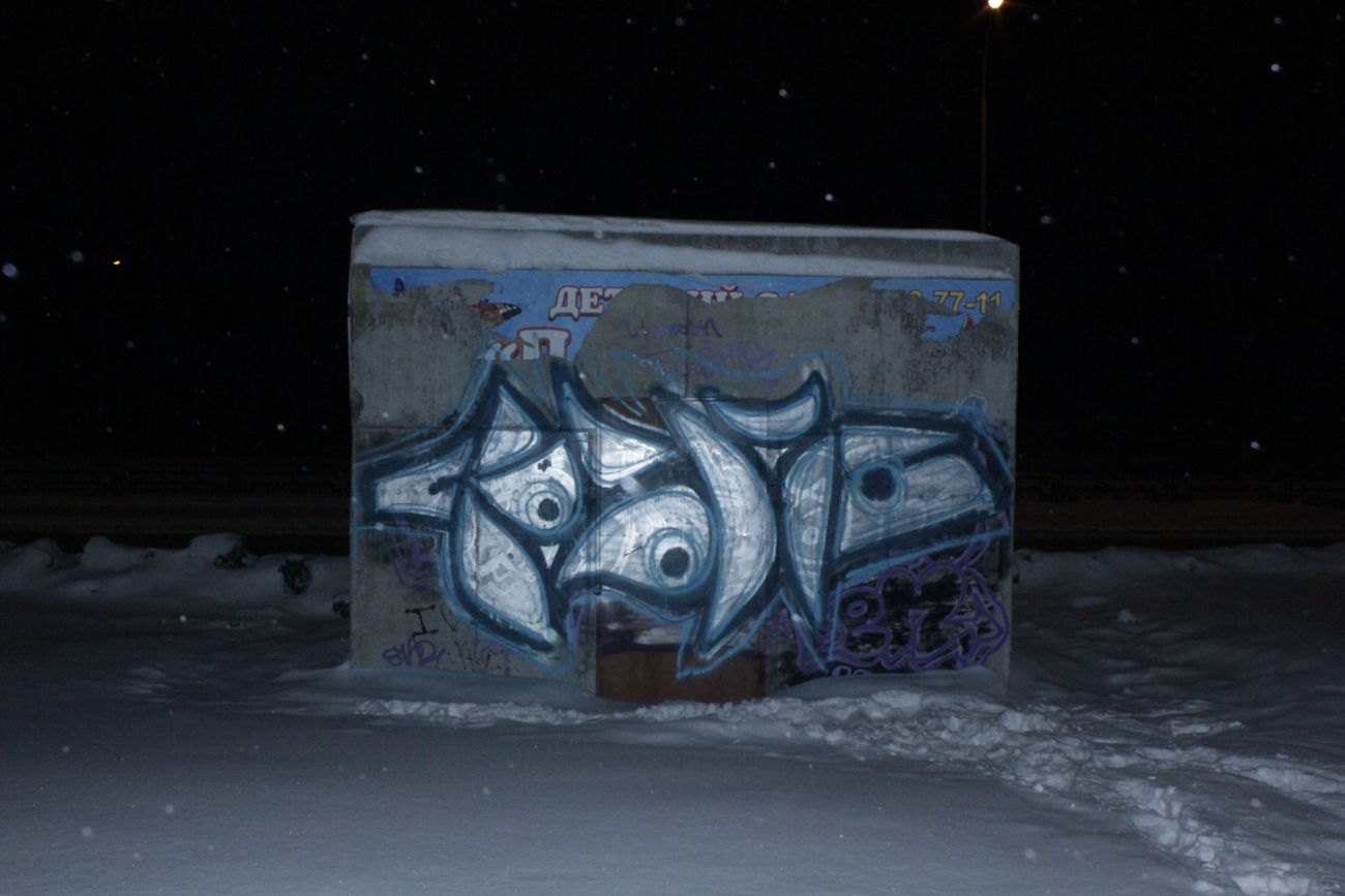 Graffiti Bombing - Photo by EgorCrame (2012)