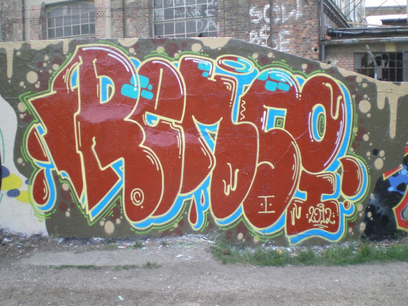 Graffiti Wall in Budapest - Photo by EightySeven - Remsi (2012)