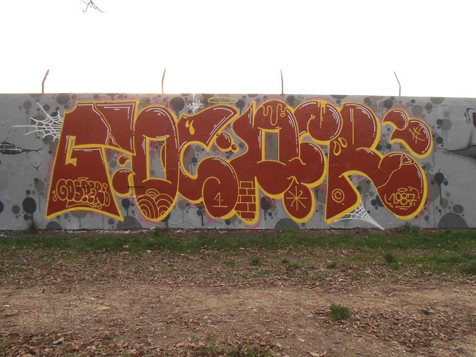 Graffiti Wall - Photo by EightySeven - Gosper (2013)