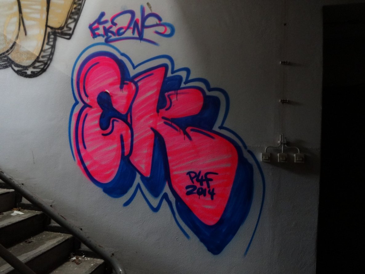Graffiti Bombing in Hamburg - Photo by EkanP4F - Ekans (2014)