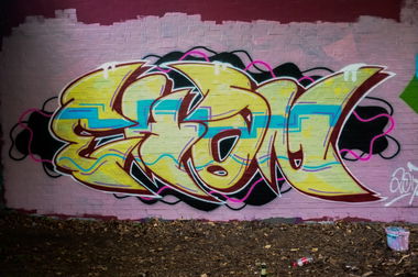 Graffiti Wall in Hamburg - Photo by EkanP4F - Ekan, P4F, Hamburg (2017)