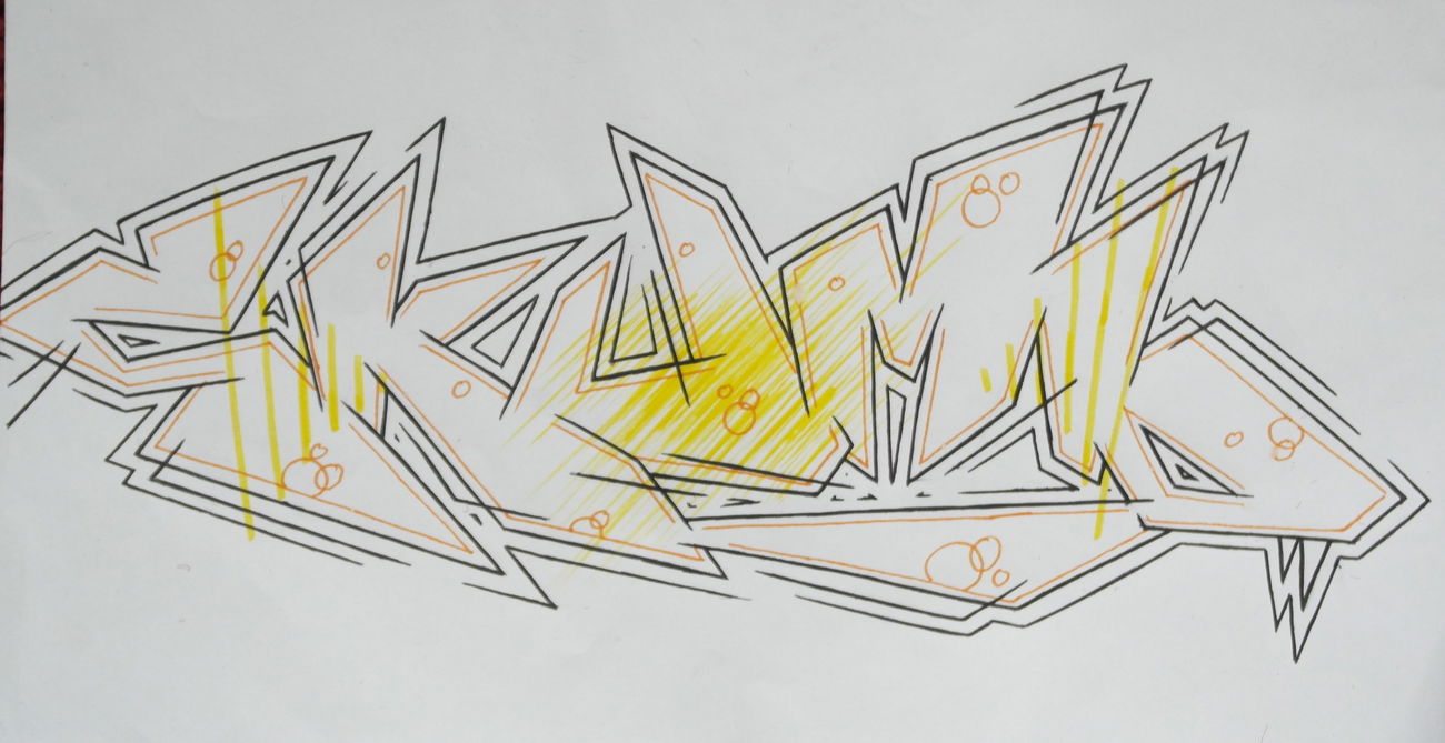 Graffiti Wall - Photo by EkanP4F - skumb, Snake (2015)