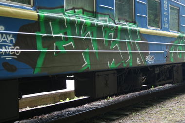 Graffiti Train - Photo by Ekt1N - Ektin (2013)