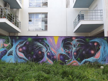 Graffiti Wall in Greece - Photo by Eldmi - eldmi, bsk, corinth