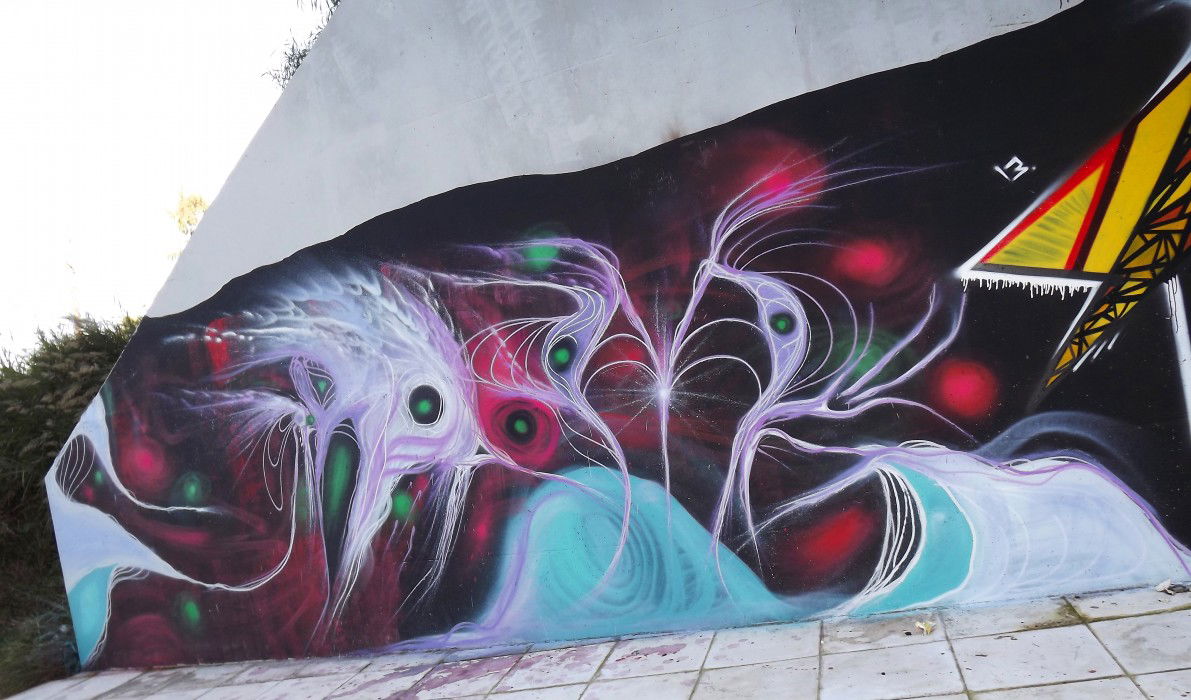 Graffiti Wall - Photo by Eldmi