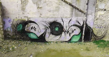 Graffiti Wall in Patra - Photo by Eldmi - eldmi, blackpiece