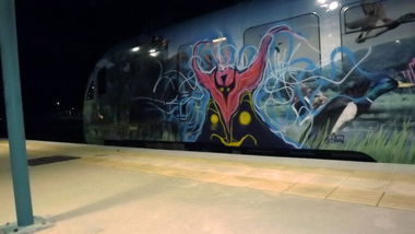 Graffiti Train - Photo by Eldmi - eldmi