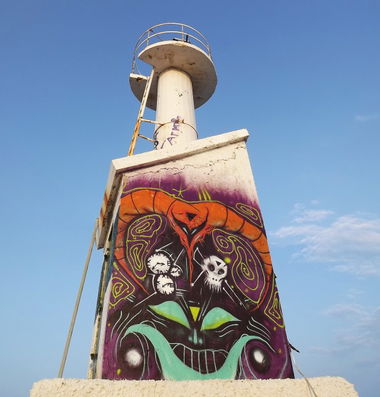 Graffiti Artwork in Zakinthos - Photo by Eldmi