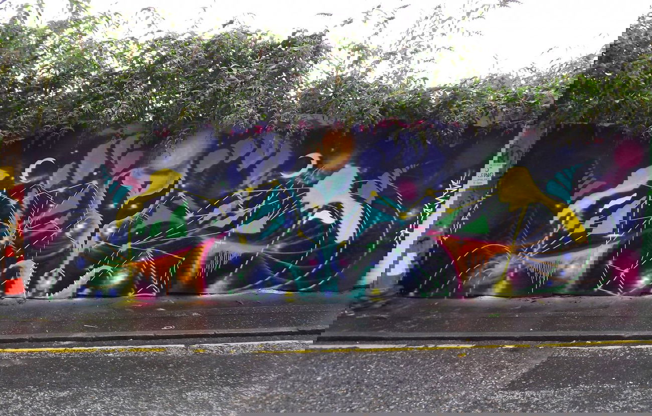 Graffiti Wall in Edinburgh - Photo by Eldmi