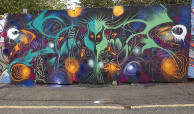 Graffiti Wall in Edinburgh - Photo by Eldmi - eldmi