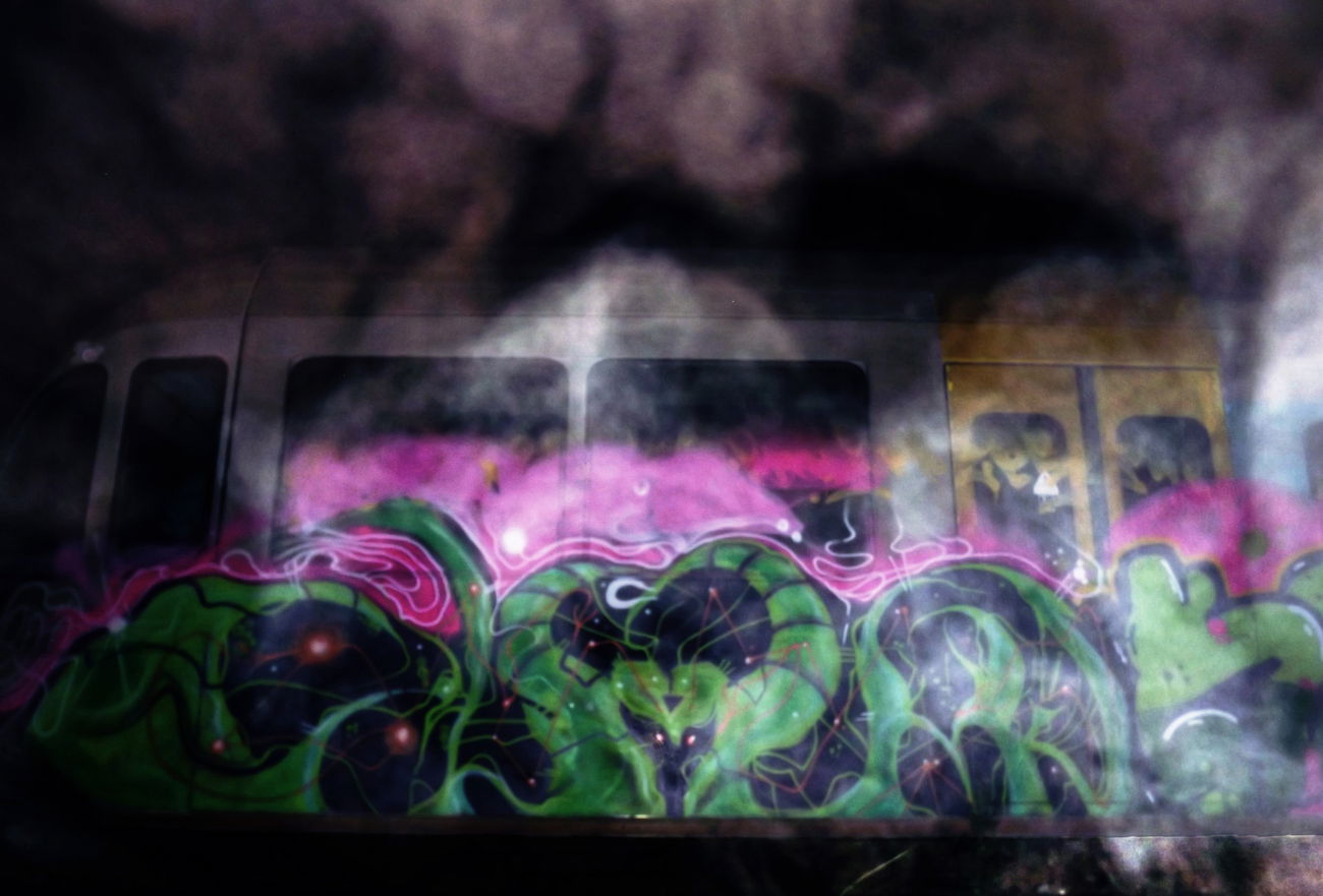 Graffiti Train - Photo by Eldmi
