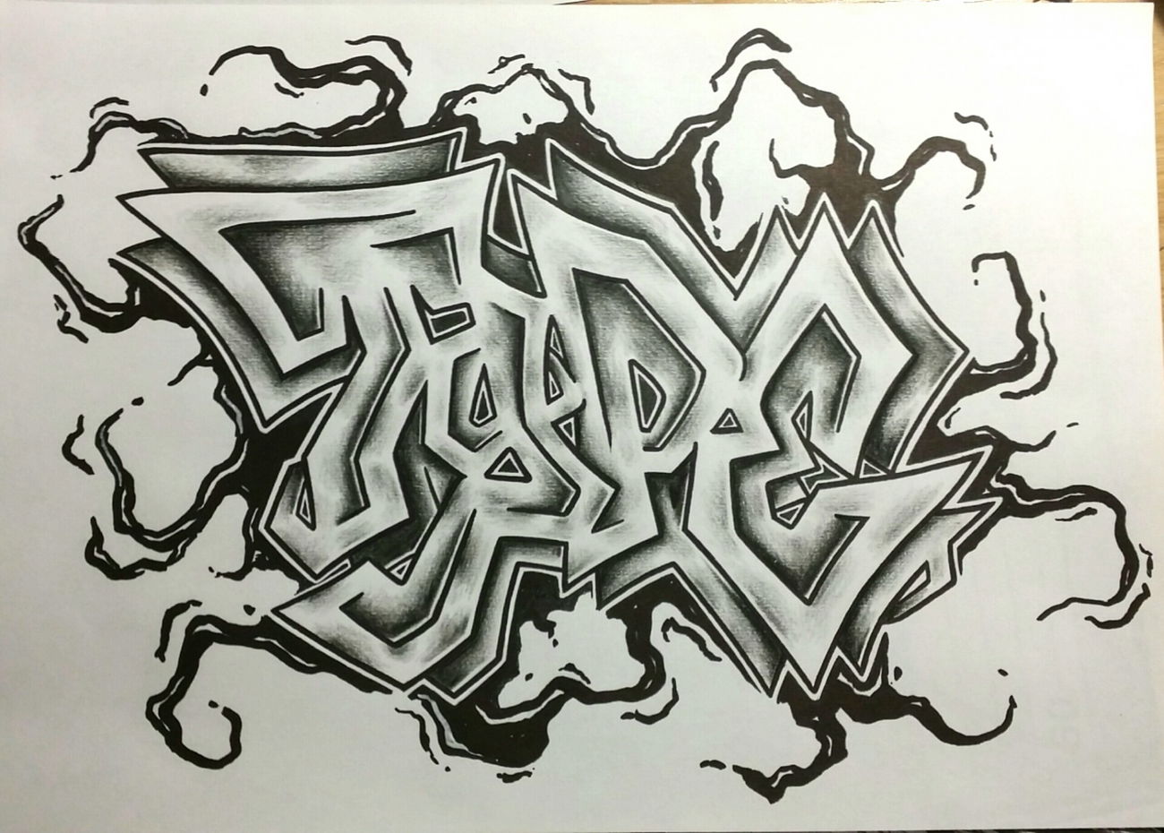 Graffiti Wall in BRNO - Photo by EliK - Type, SketchBattle, Elik (2018)