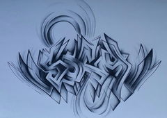 Graffiti Sketch - Photo by EliK - Socy, Elik