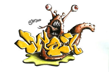 Graffiti Wall - Photo by EliK