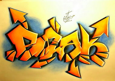 Graffiti Sketch - Photo by EliK (2016)