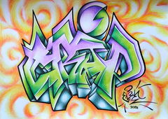 Graffiti Wall in BRNO - Photo by EliK - Trip, sketch, battle (2017)