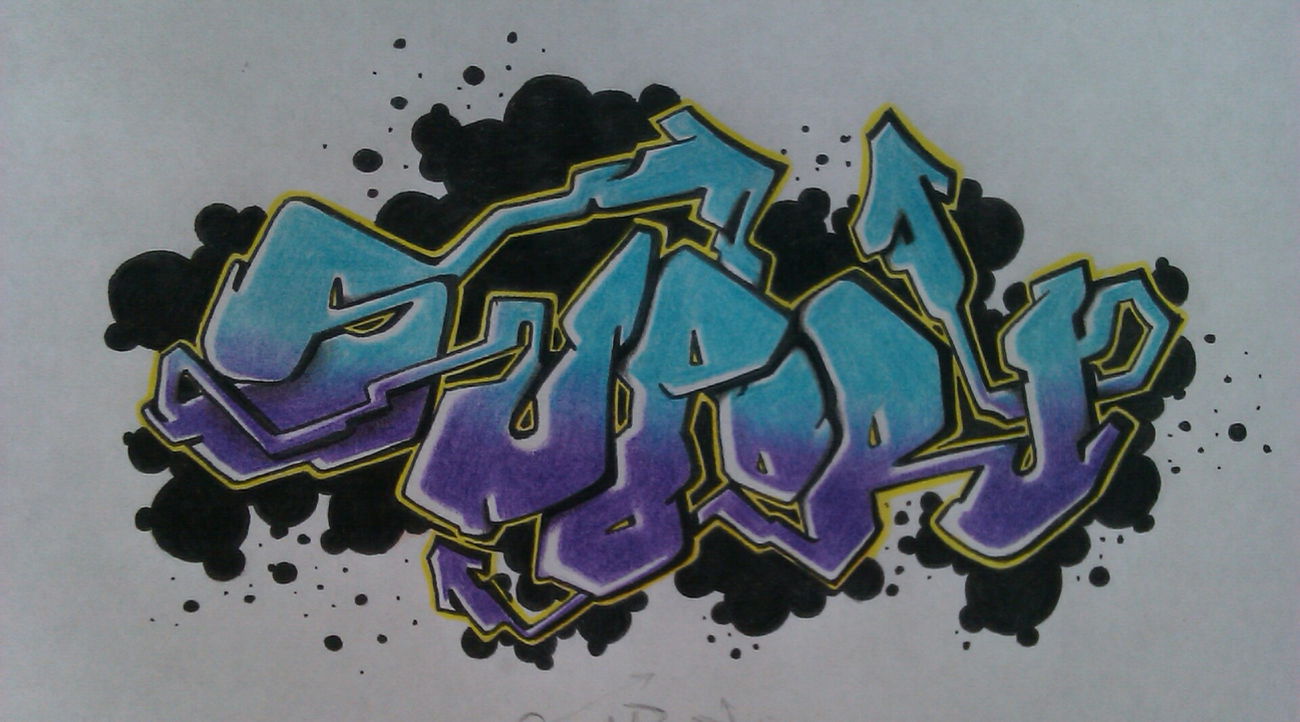 Graffiti Sketch - Photo by EliK (2015)