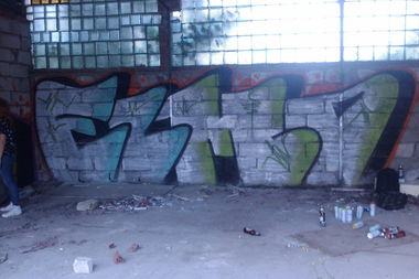 Graffiti Bombing - Photo by Elmoney - elmoney (2013)