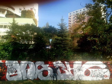 Graffiti Wall - Photo by Elmooner