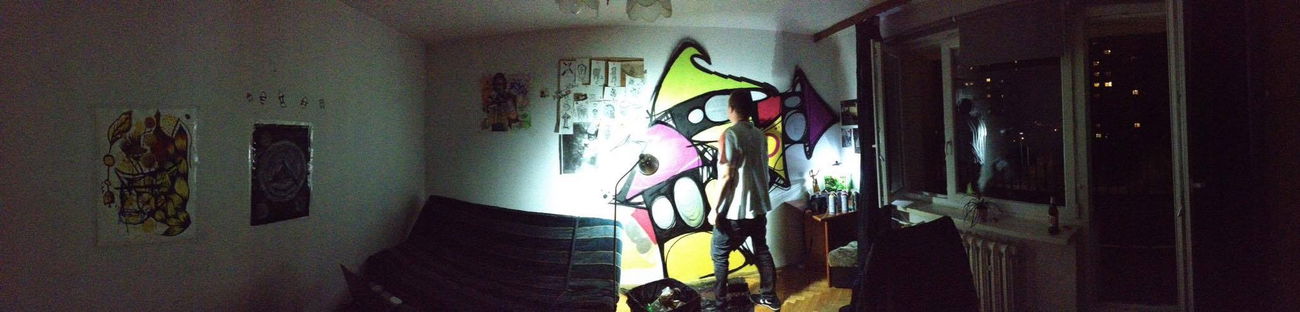 Graffiti Wall - Photo by Elmooner