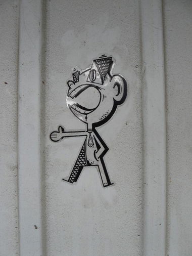 Graffiti Street Art - Photo by Elmooner - Wlepki, Fatcap, zawsze